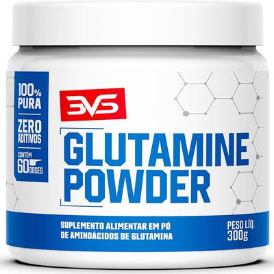 Glutamina Glutamine Powder 300G 3Vs Nutrition