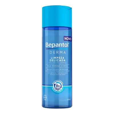 Gel Facial De Limpeza Bepantol Derma 200Ml