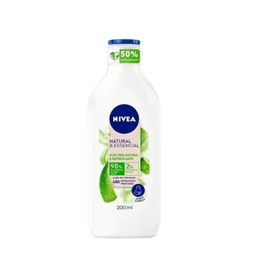 Loção Hidratante Natural Aloe Nivea 200Ml
