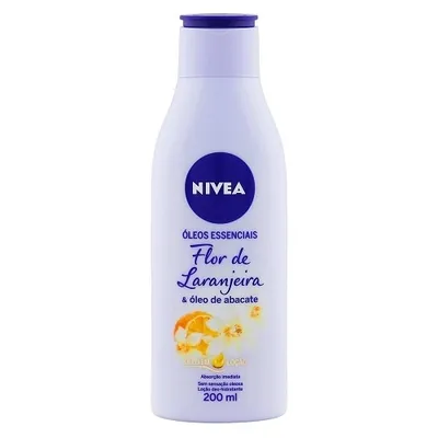 Loção Hidratante Nivea Flor Laranjeira 200ml