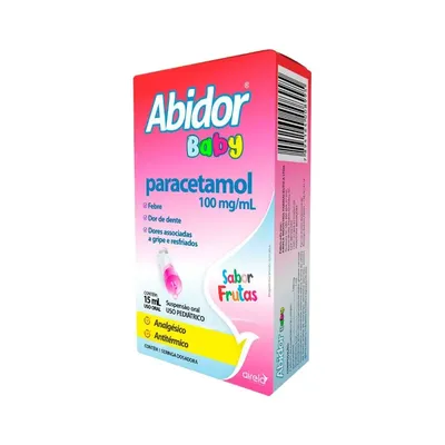 Abidor Baby Paracetamol 15ml - AIRELA
