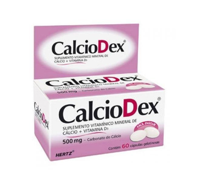 CALCIODEX 500MG 60 CAPSULAS