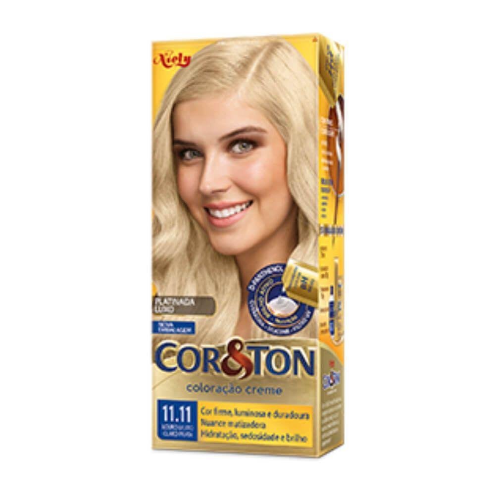 Coloração Niely Cor&Ton Louro Muito Claro Prata 11.11