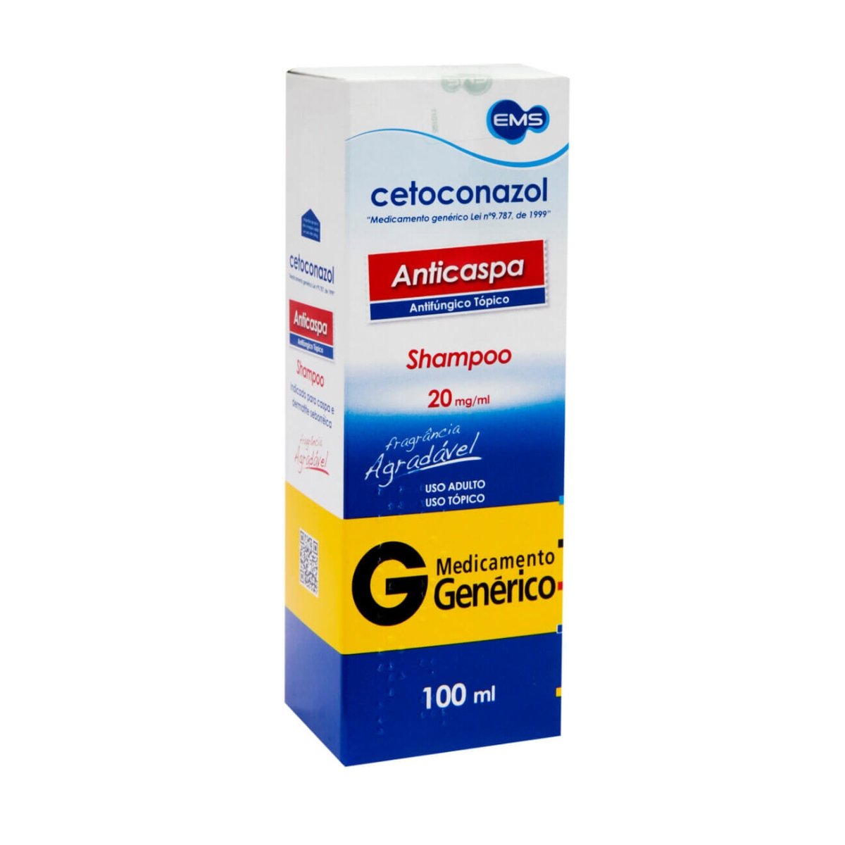 Cetoconazol Shampoo Anticaspa 100ml - EMS