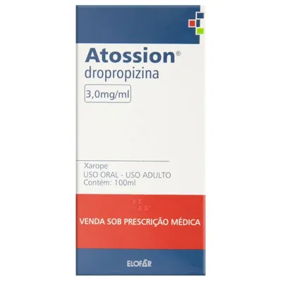 Atossion 3,0mg/ml Xarope Adulto 100ml - ELOFAR