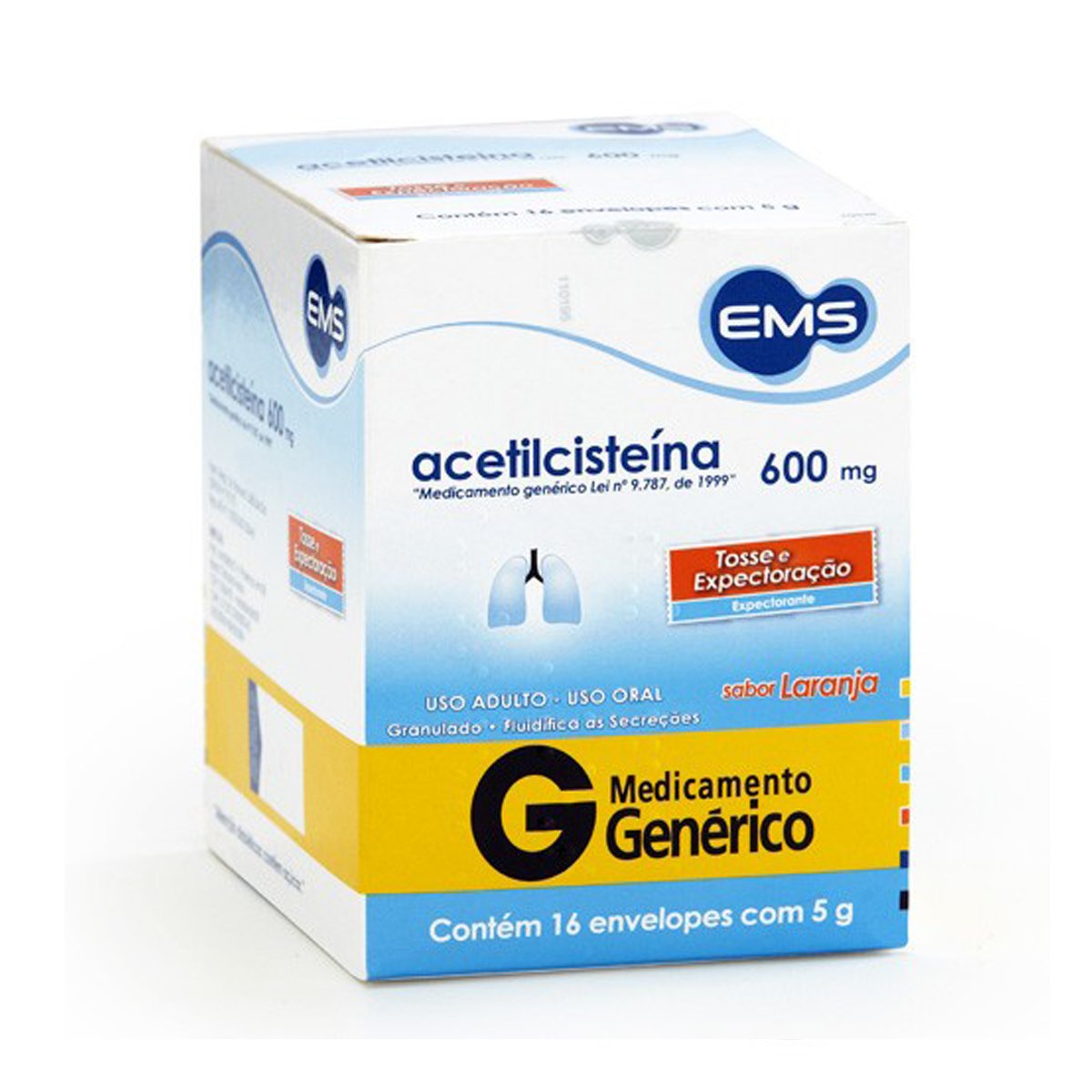 ACETILCISTEINA 600MG 16 ENV 5G