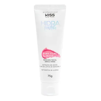 Máscara Facial de Argila Rosa Hidra Young 75g - KISS