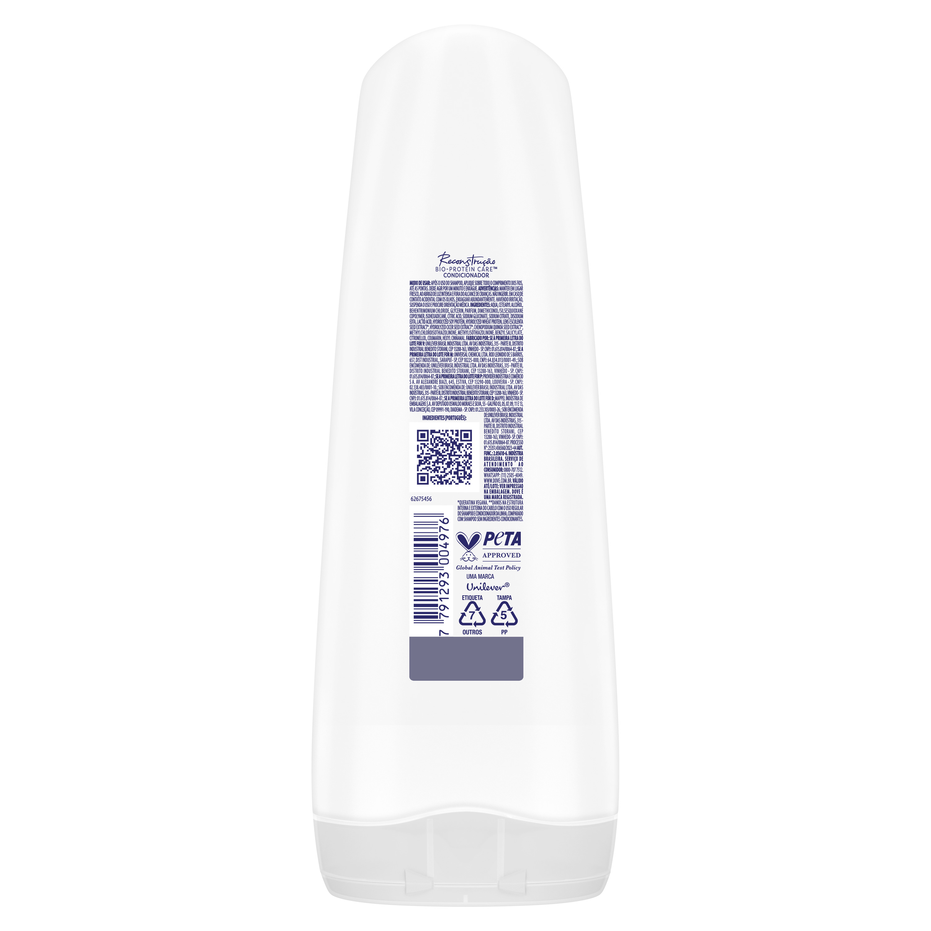 Condicionador Dove Reconstrução Completa com 400ml