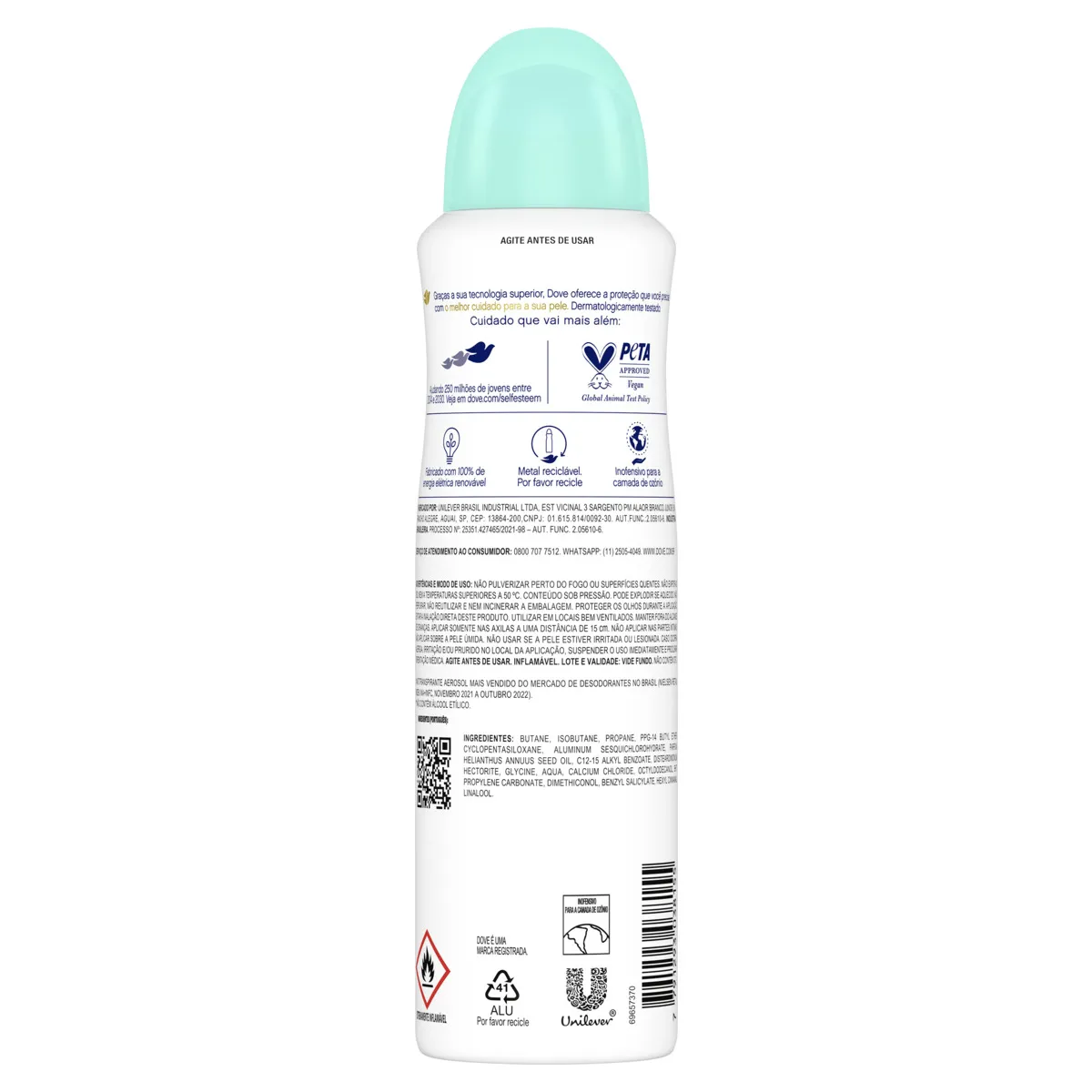 Desodorante Dove Go Fresh Pera 150ml