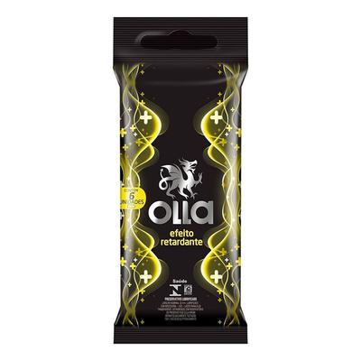 Preservativo Olla Lubrificante Prolong C/6Unidades
