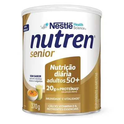 Composto Lácteo sem Sabor Nutren Senior Lata 370g