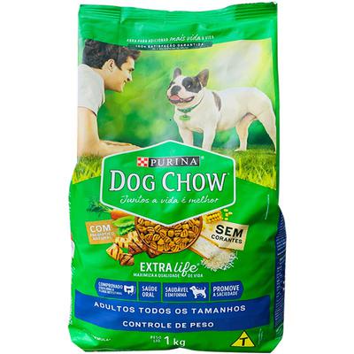 RACAO DOG CHOW EXT LIFE LIGHT ADT 1KG