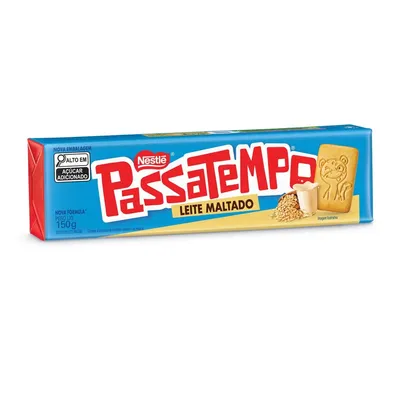 BISC NESTLE PASSATEMPO LEITE MALT 150G