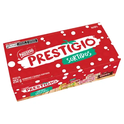 CHOCOLATE PRESTIGIO BOMBOM SORTIDO 250G