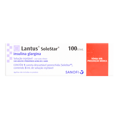 Lantus Solostar 100Ui/Ml Sanofi 3Ml