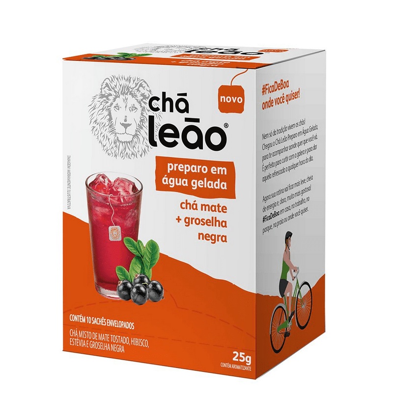 CHA MATE C/GROSELHA NEGRA 25G