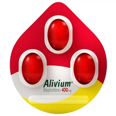 Alivium 400Mg Envelopes Gelatinosas Com 3 Cápsulas