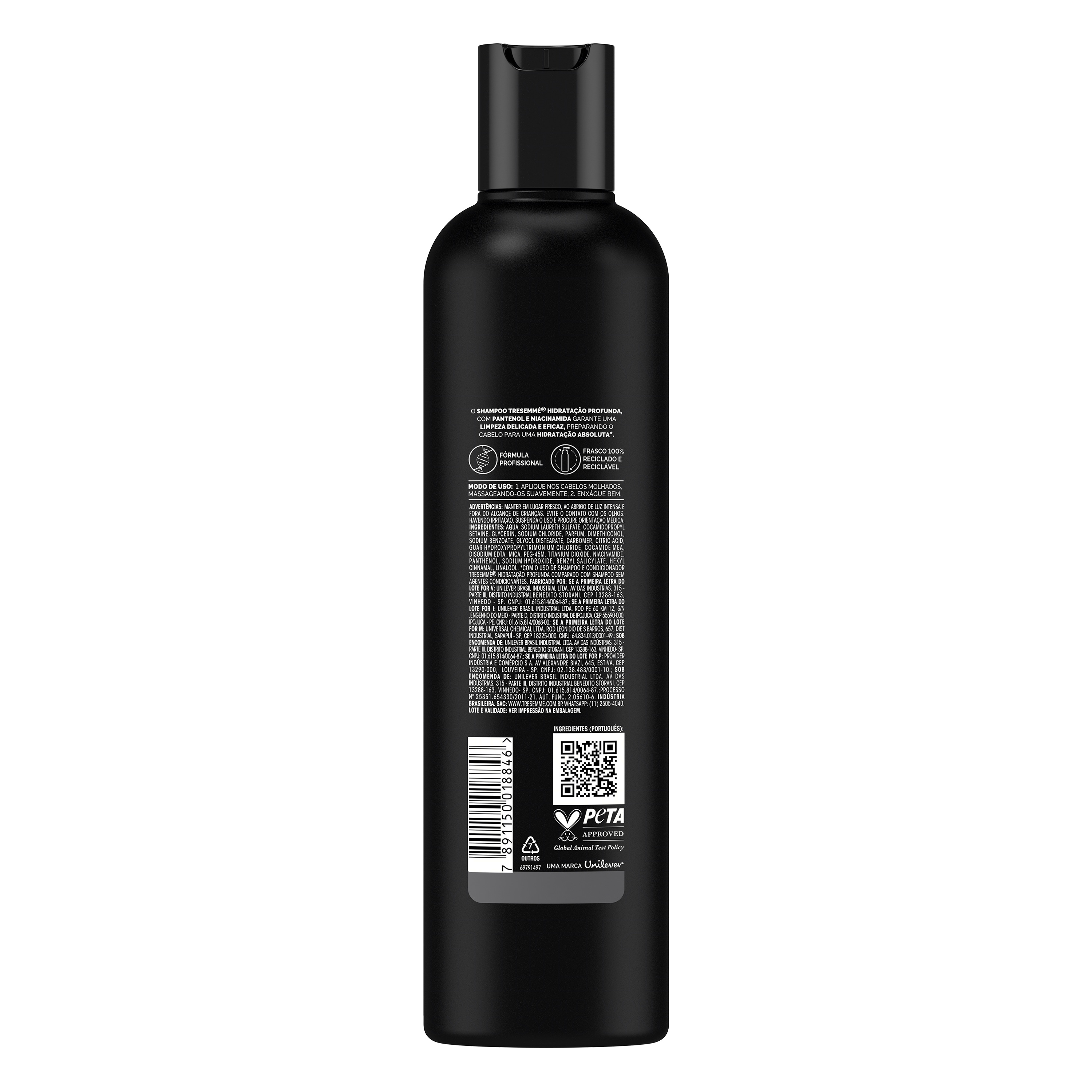 Shampoo Hidratação Profunda Tresemmé 400Ml