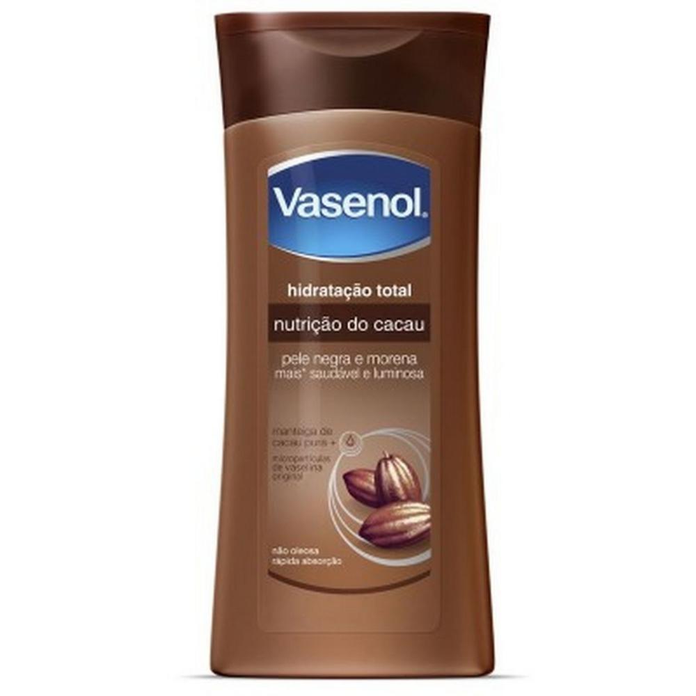 Loção Vasenol Hidratação Total Nutrição Do Cacau 200Ml