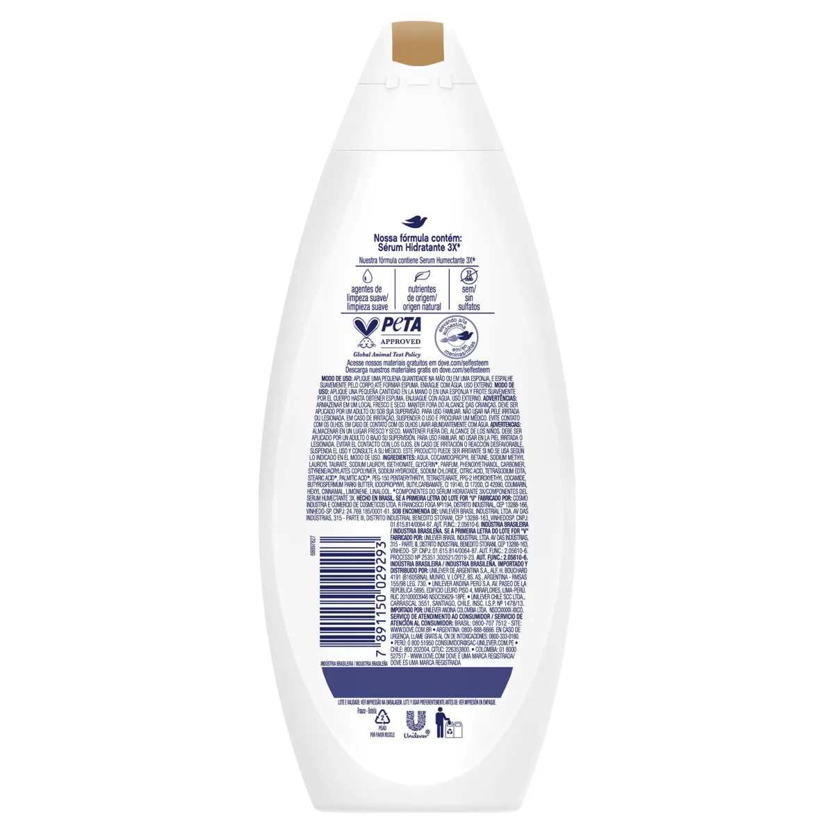 Sabonete Líquido Dove Karité E Baunilha 250Ml
