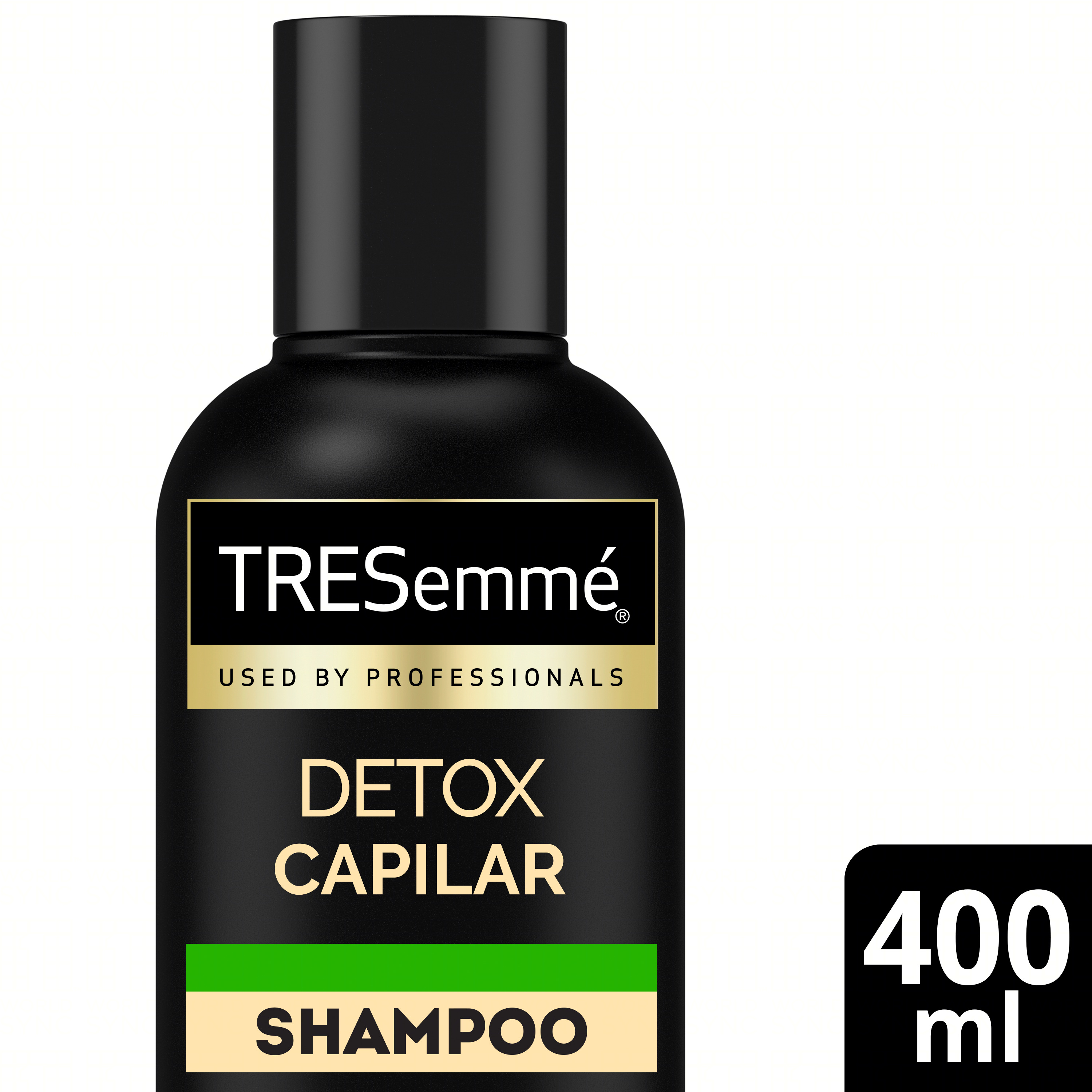 Shampoo Tresemmé Detox Capilar Frasco 400ml