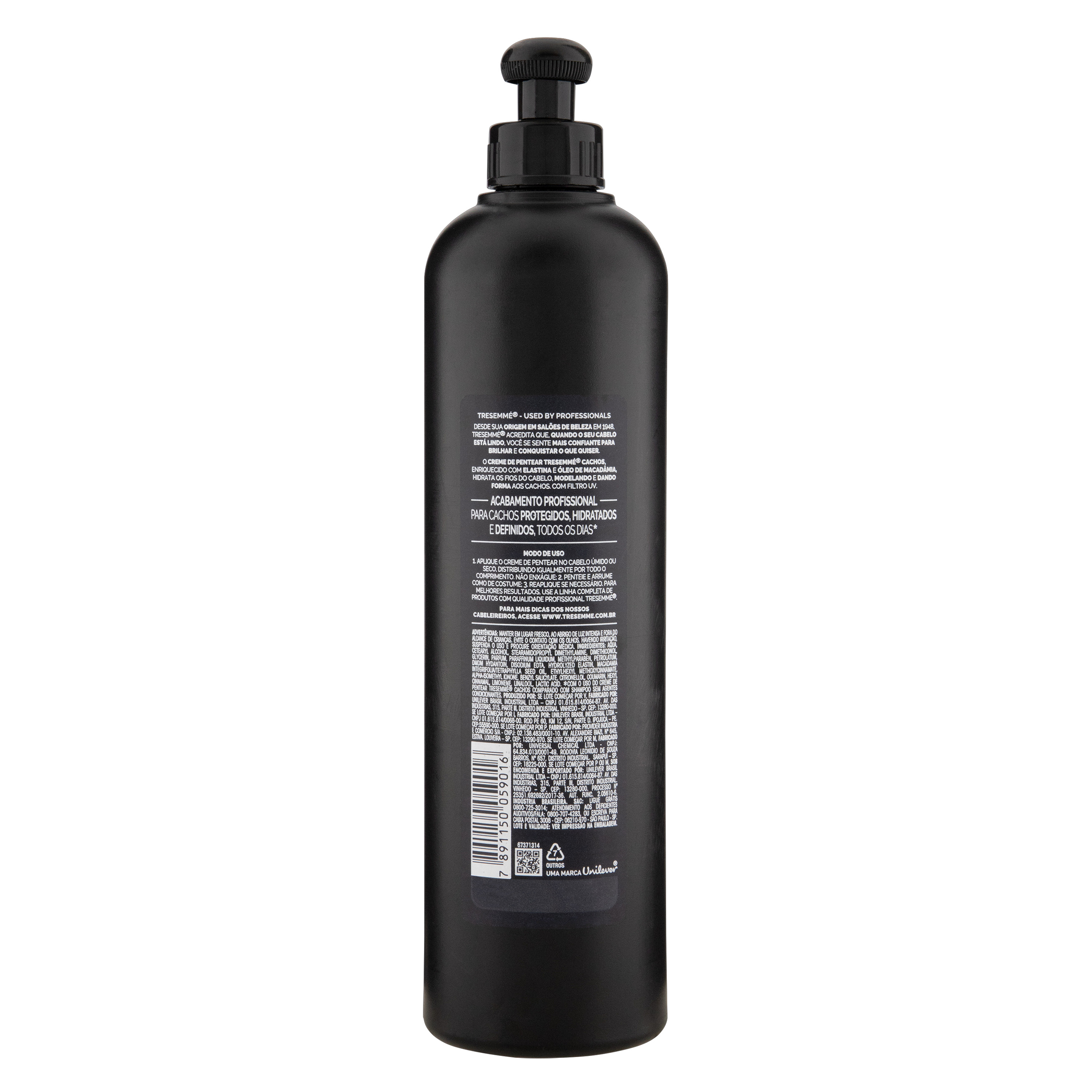 Creme De Pentear Tresemmé Cachos 400Ml