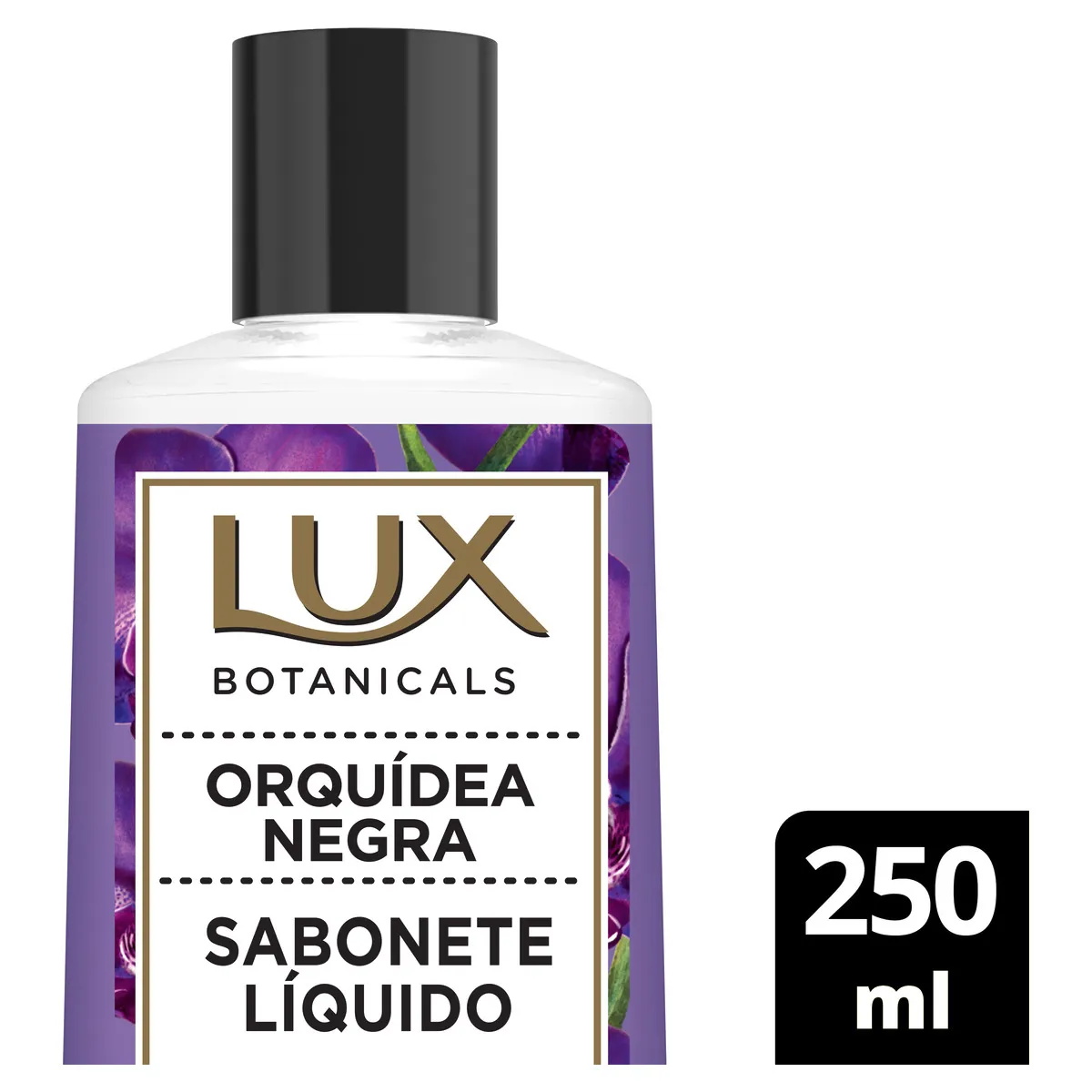 Sabonete Líquido Lux Botanicals Orquídea Negra 250ml