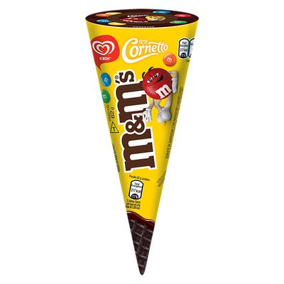 Sorvete Cornetto M&M'S 62g - KIBON