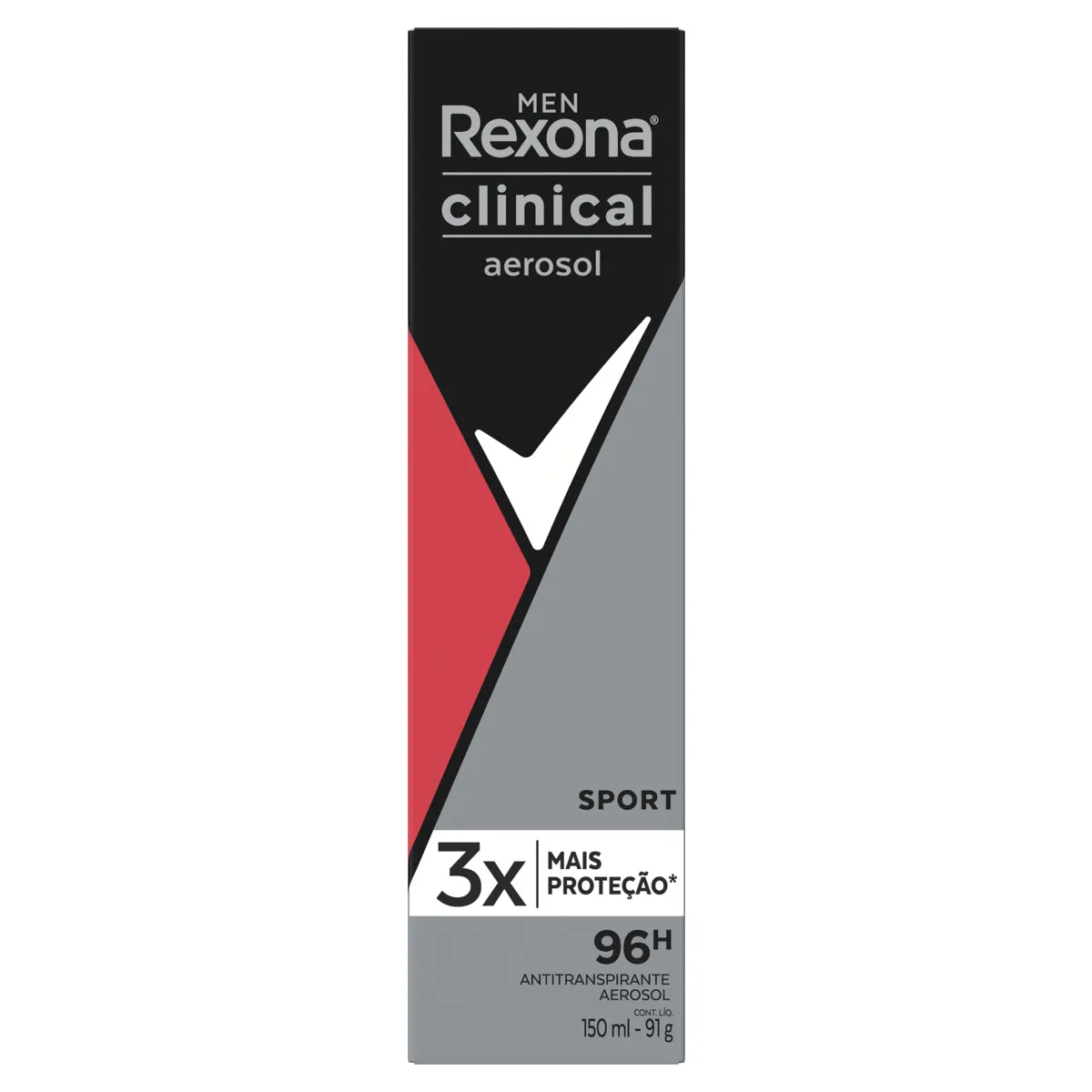 Desodorante Aerosol Rexona Clin Men 150ml