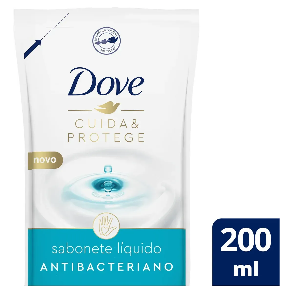 Sabonete Liquido Dove Dove Antibacteriano Refil 200ml