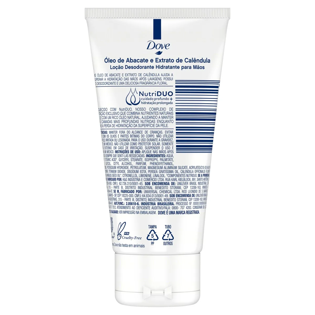 Loção Hidratante Óleo de Abacate Dove 75ml
