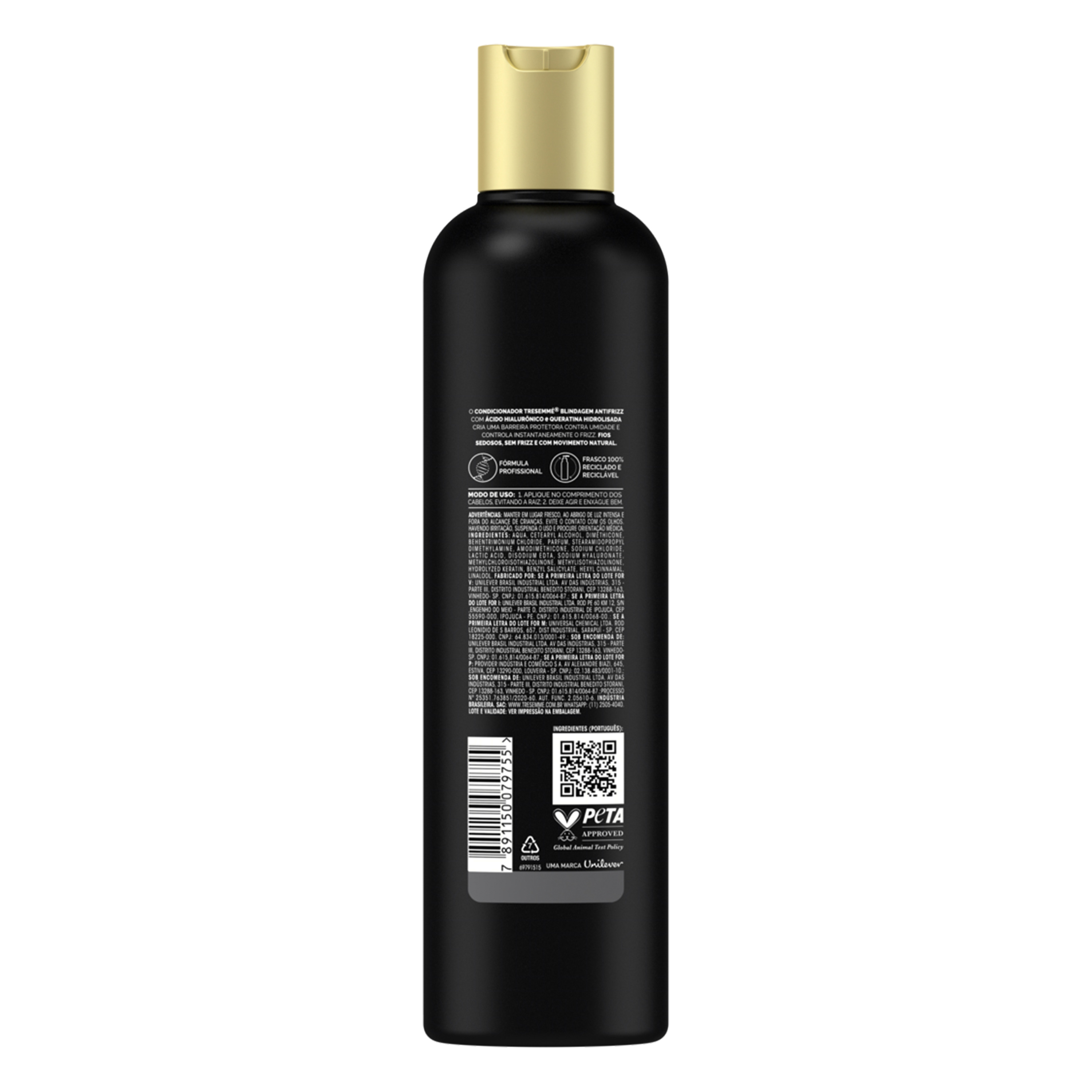 Condicionador TRESemmé Blindagem Antifrizz com 400ml