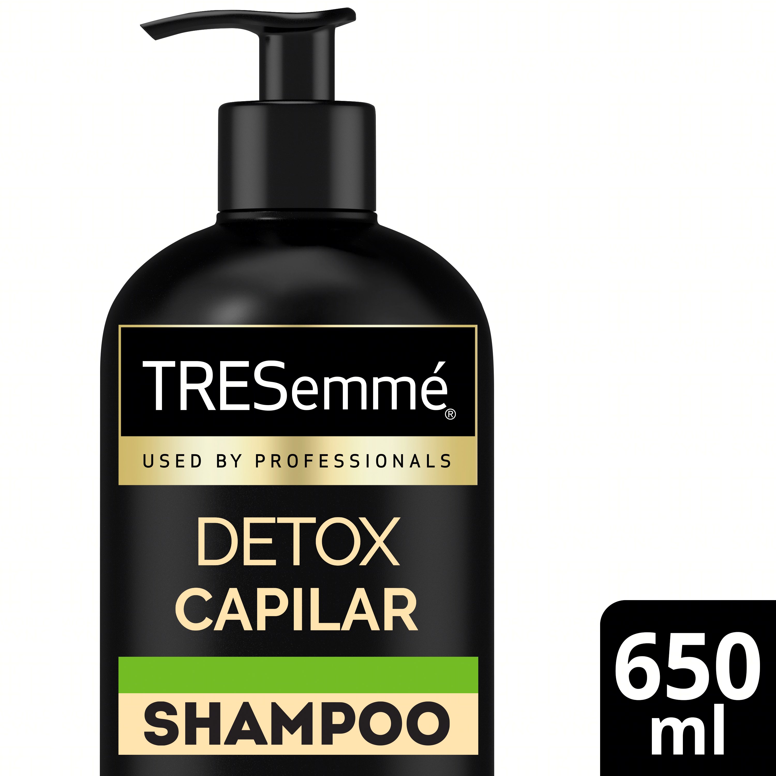 Shampoo Tresemmé Detox Capilar Frasco 650ml