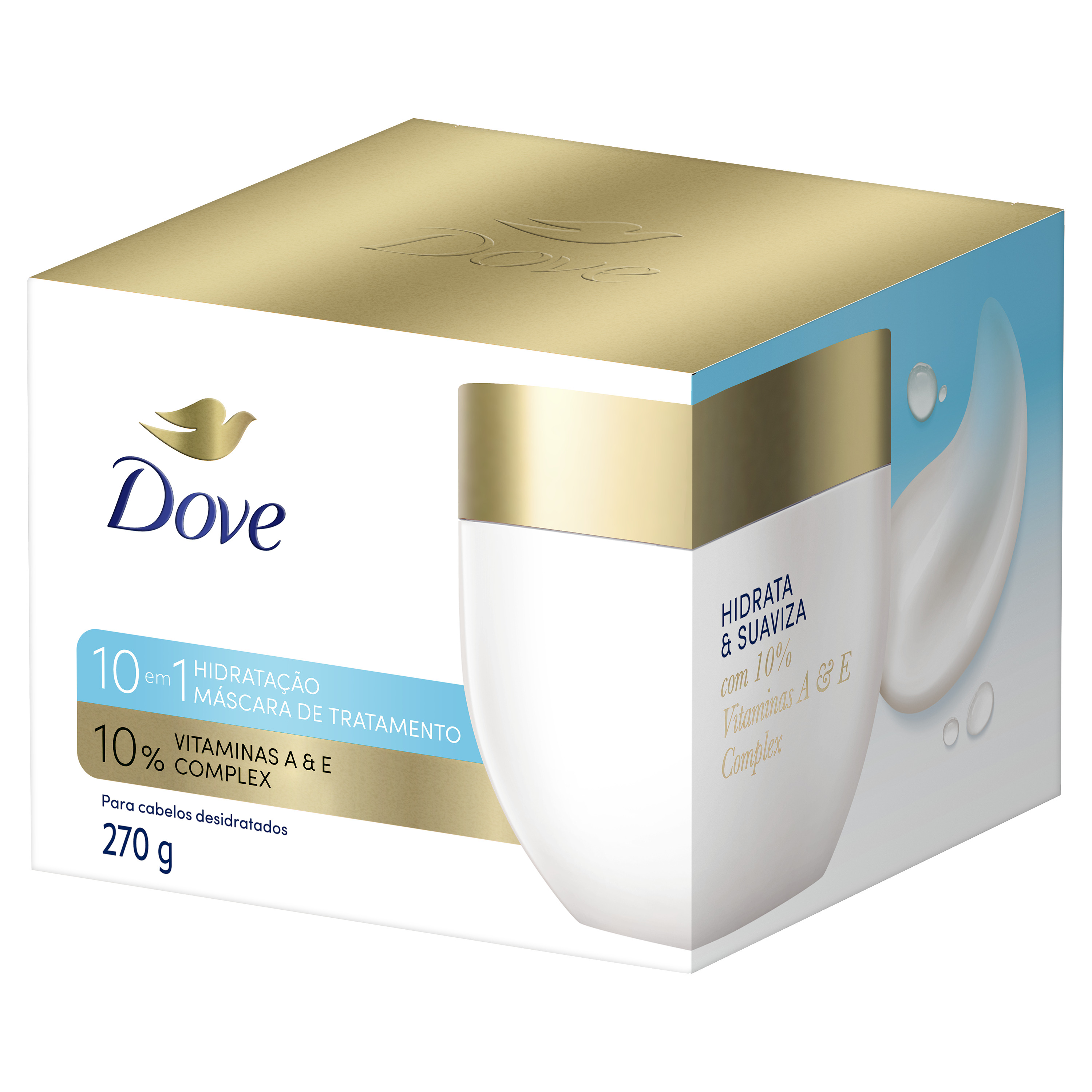 Máscara de Tratamento Hidratação Dove Pote 270g