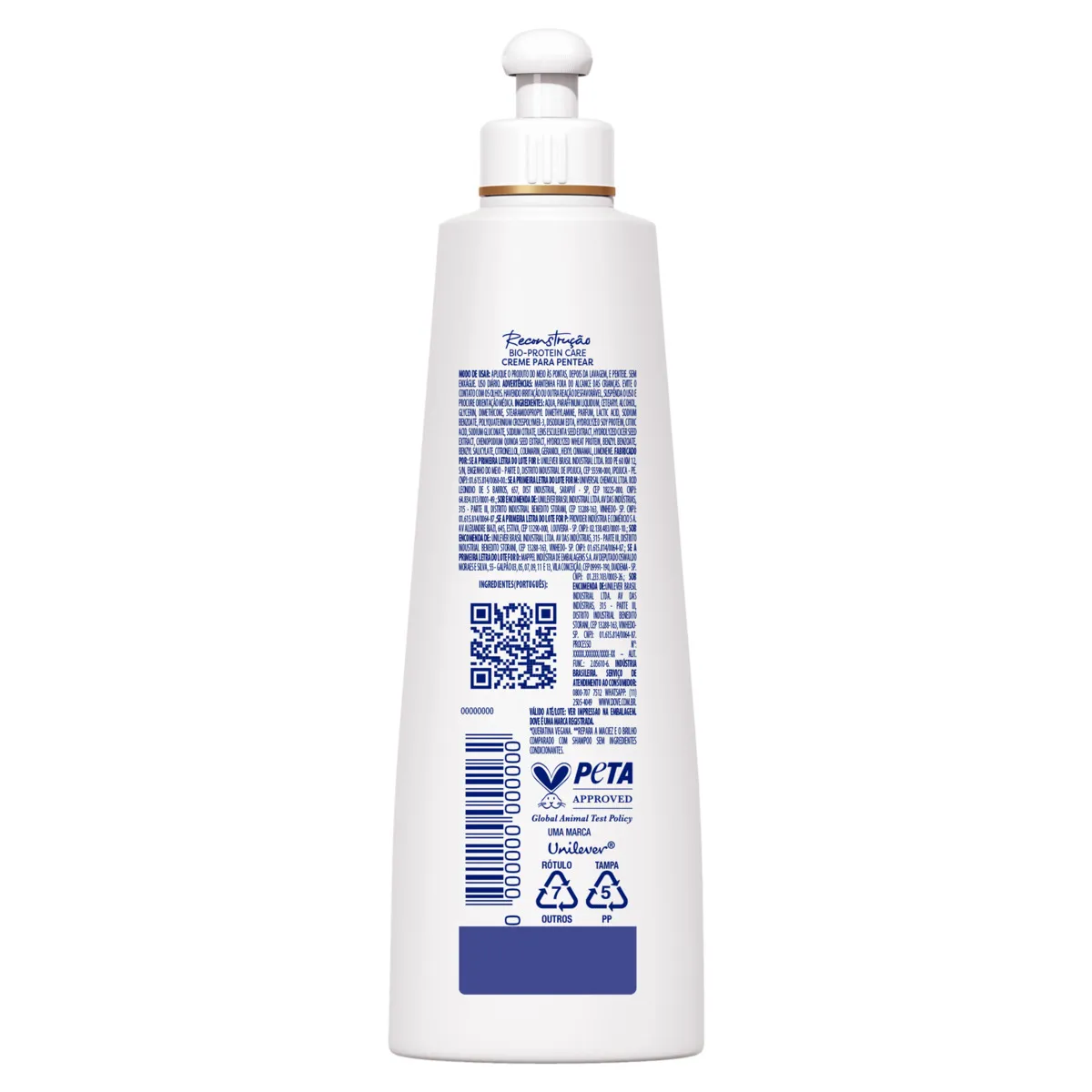 Creme de Pentear Dove Reconstrução 200ml
