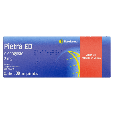 Pietra Ed 2Mg Eurofarma 30 Comprimidos