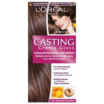 Tintura Loreal Casting Creme Gloss 6.0 Louro Escuro