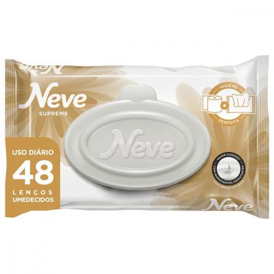 Lenco Umedecido Neve Supreme Care 48Unidades