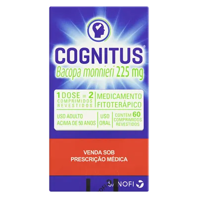 Cognitus 225Mg Herbarium Caixa Com 60 Comprimidos