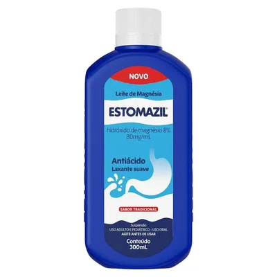 ESTOMAZIL LEITE MAGNESIA 300ML(HCH)