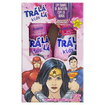 Kit Shampoo + Condicionador Trá Lá Lá Hidrakids 480ml Cada