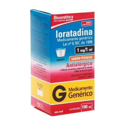 LORATADINA 1MG/ML XAROPE 100ML