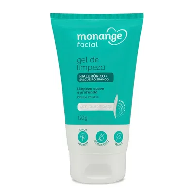 GEL LIMPEZA MONANGE FACIAL ANTI-OLEOSIDADE 120G(MNG)