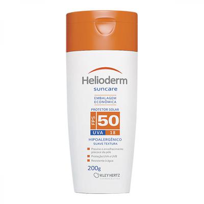 Protetor Solar Fps 50 Helioderm Frasco 200Ml
