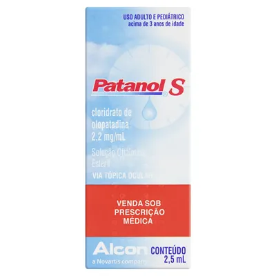 Patanol S 0,2% Solucao Oftalmica 2,5ml - NOVARTIS