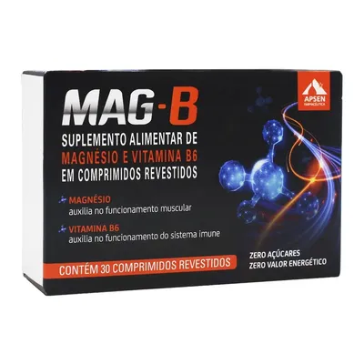 Mag-B Com 30 Comprimidos Revestidos