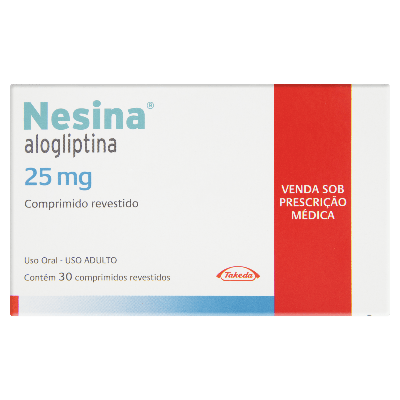 Nesina 25Mg Cosmed Caixa Com 30 Comprimidos