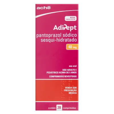 Adipept 40Mg Aché Caixa Com 28 Comprimidos