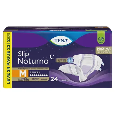 FRALDA GERIATRICA TENA NOTURNA M LV24PG22
