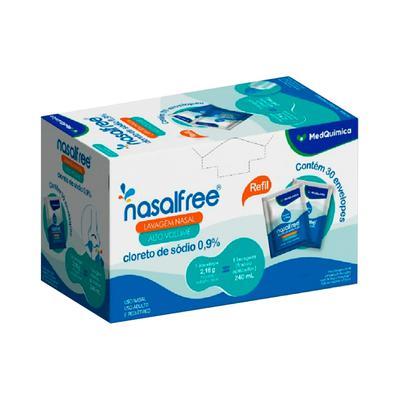 NASALFREE ALTO REFIL PO+APLIC 30SA(MED)